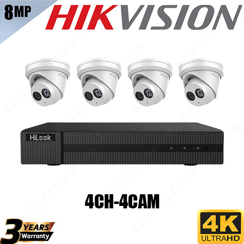 Hikvision HiLook Series 8MP CCTV Security Camera Kit