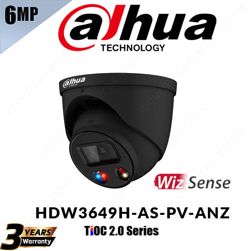 Dahua 6MP DH-IPC-HDW3649H-AS-PV-ANZ Turret IP Camera