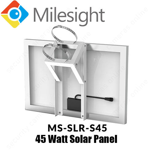 Milesight MS-SLR-S45 45W Solar Panel For Traffic Sensing Camera