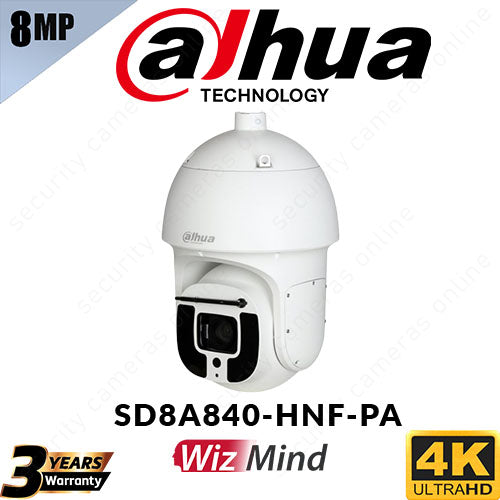 Dahua 8MP DH-SD8A840-HNF-PA PTZ Security IP Camera
