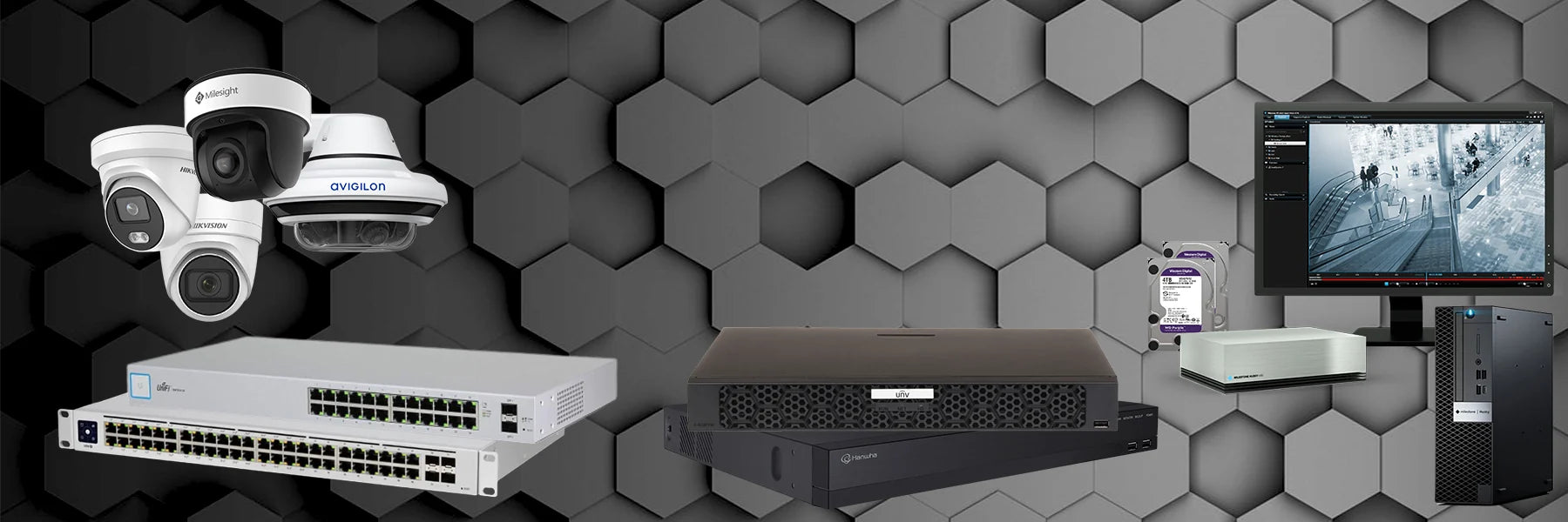 Security cameras and CCTV systems in Australia – 4K AI NVR, Dahua, Hikvision, Milesight, Ubiquiti.